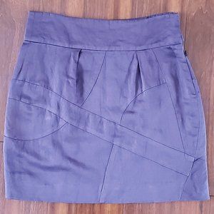 Chloe purple silk skirt size 38